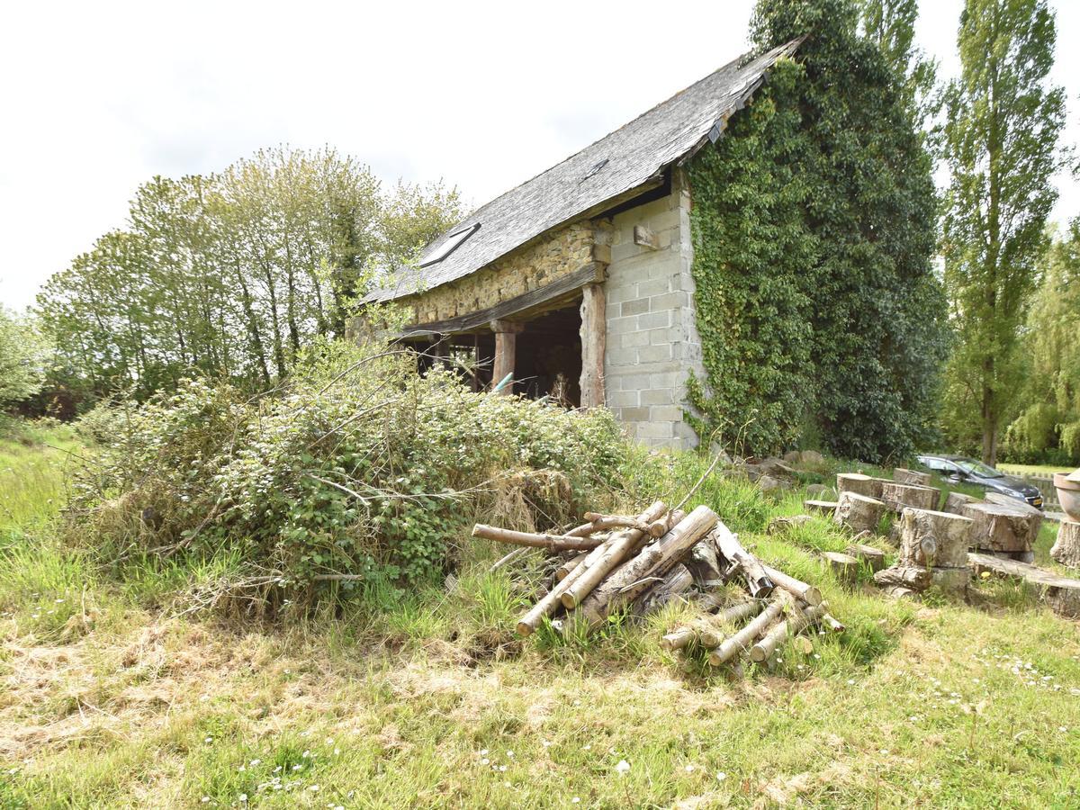 Breton Stone House In Saint Gilles Les Bois Vila Exterior foto